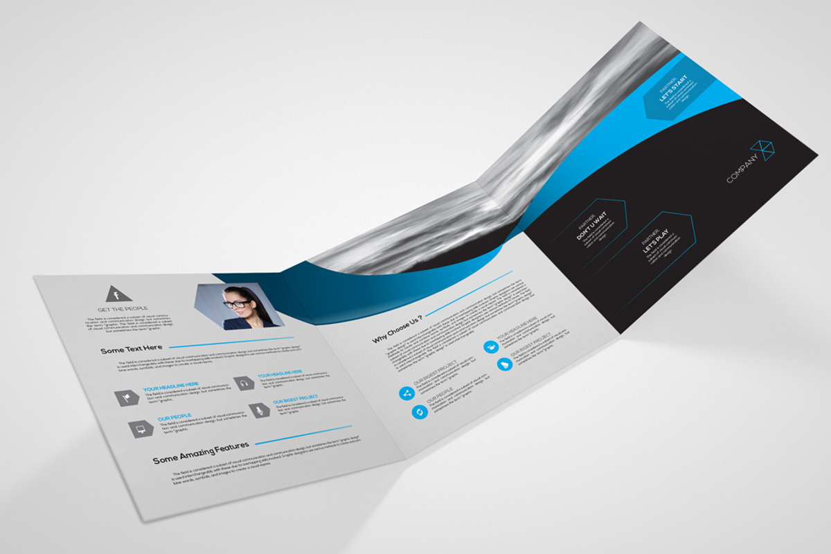 Indesign Square Brochure Wave, a Brochure Template by RudanStudio (Photo 5 of 9)