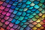 Dragon Scales Pattern, a Pattern Graphic by Printable Treasure (Thumbnail 3 of 6)