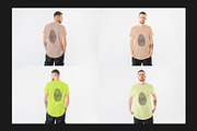 Man's T-Shirt Mock-Up Set, a Shirt Mockup by Freeman Studio (Thumbnail 9 of 16)
