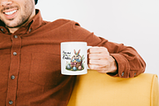 Happy Easter PNG Clipart, Cute Bunny, an Animal Illustration by KennedyStudio (Thumbnail 4 of 5)
