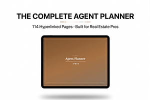 Real Estate Agent GoodNotes Planner
