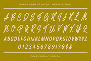 Pasta Sign Painter: Handwritten Font, a Handwritten Font by DeliFreshTypeCo. (Thumbnail 3 of 7)