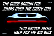 Torque Craver - Fast Racing Fonts, a Sans Serif Font by Konstantine Studio (Thumbnail 2 of 3)
