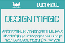 Design Magic font
