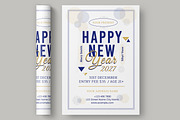 Happy New Year Flyer 2027, a Flyer Template by ContestDesign (Thumbnail 2 of 2)
