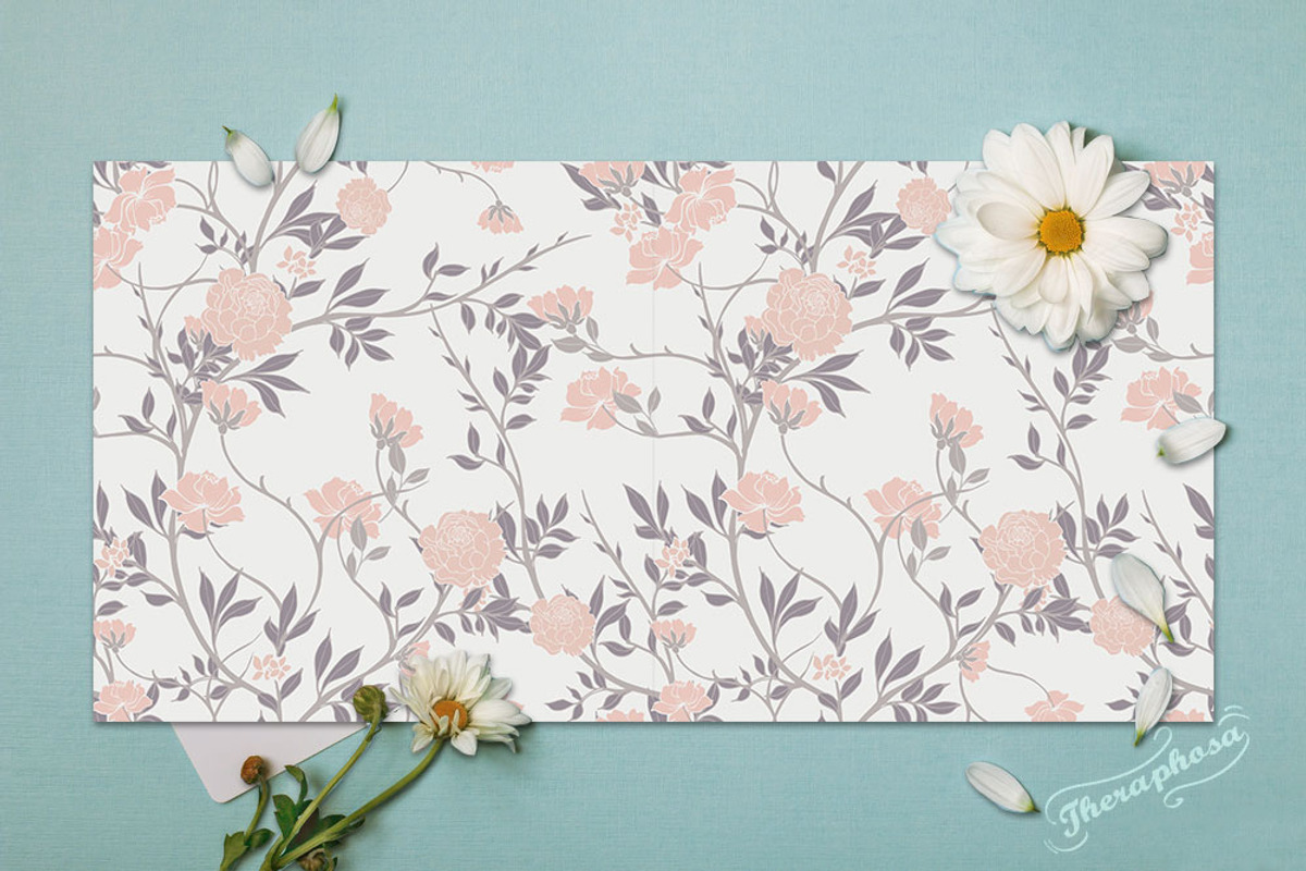 20JPG/EPS Tropical floral pattern, a Pattern Graphic by Theraphosath (Photo 7 of 34)