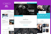 BigPack 3 Email-Template Bundle, an Email Template by WEB4PRO (Thumbnail 7 of 11)