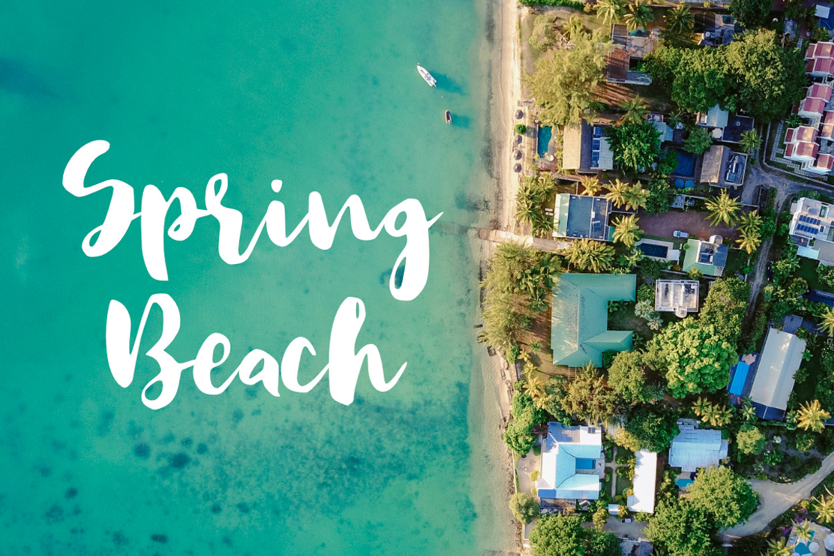 Balmy Day Brush Font preview 3