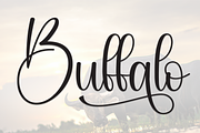Buffalo | Script Font, a Handwritten Font by Scratchones (Thumbnail 1 of 9)