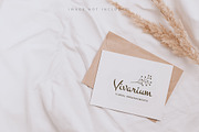 Beige cards mockup, a Card Template by YuMyart (Thumbnail 2 of 6)