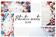 4th of July Cupcake Flat Lay, a Food & Drink Photo by Nebbia (Thumbnail 1 of 6)