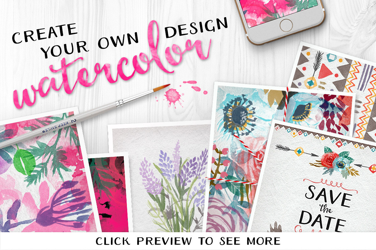 1200+ Watercolor PS Stamp Brushes, a Brush Add-On by kite-kit (Photo 10 of 11)