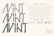 Avint | Sans Serif, a Sans Serif Font by BringTypeStudio (Thumbnail 1 of 6)