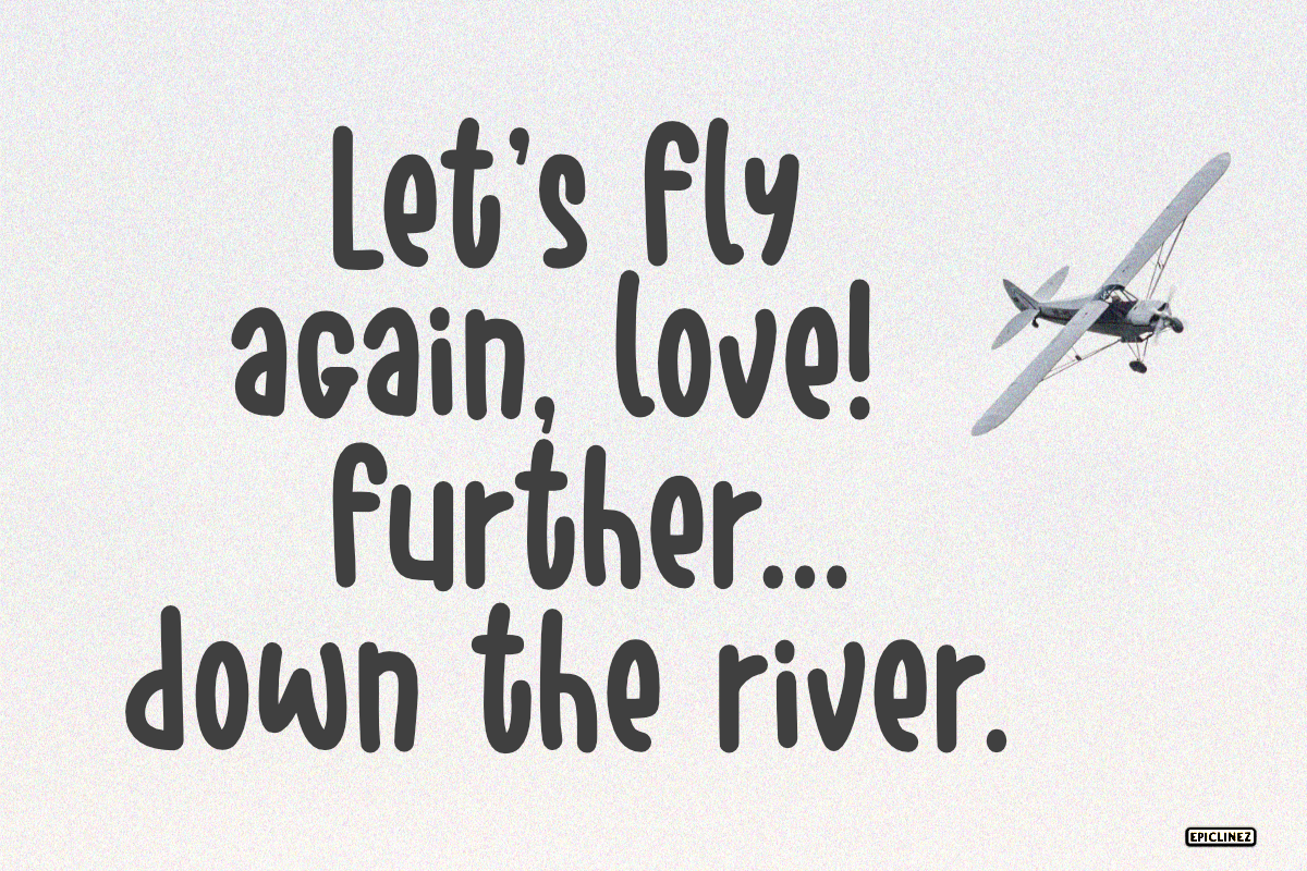 Down River, a Font by Epiclinez (Photo 3 of 5)
