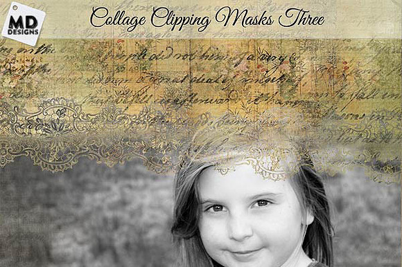 Collage Style Clipping Masks 3 preview 4