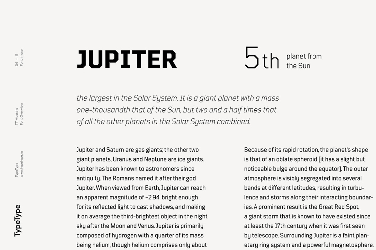 TT Mussels, a Sans Serif Font by TypeType (Photo 4 of 17)