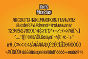 Kids Monday - Fun Display, a Font by Pandanwangi (Thumbnail 6 of 8)