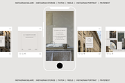 Parisian Canva Social Media Template, a Social Media Template by Le Maison Bohem (Thumbnail 7 of 11)