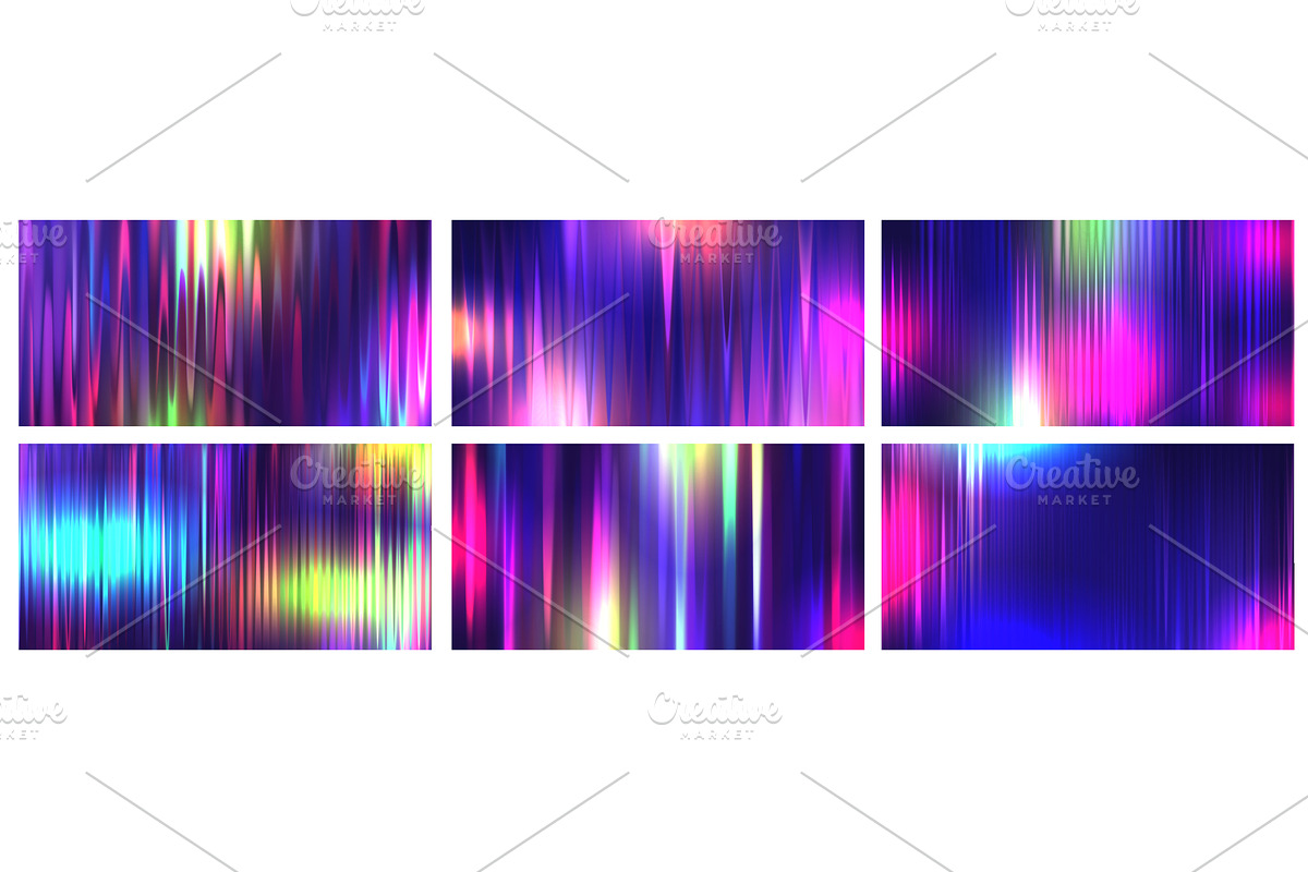 Set of Ribbed Glass backgrounds, an Illustration by Woters little shop