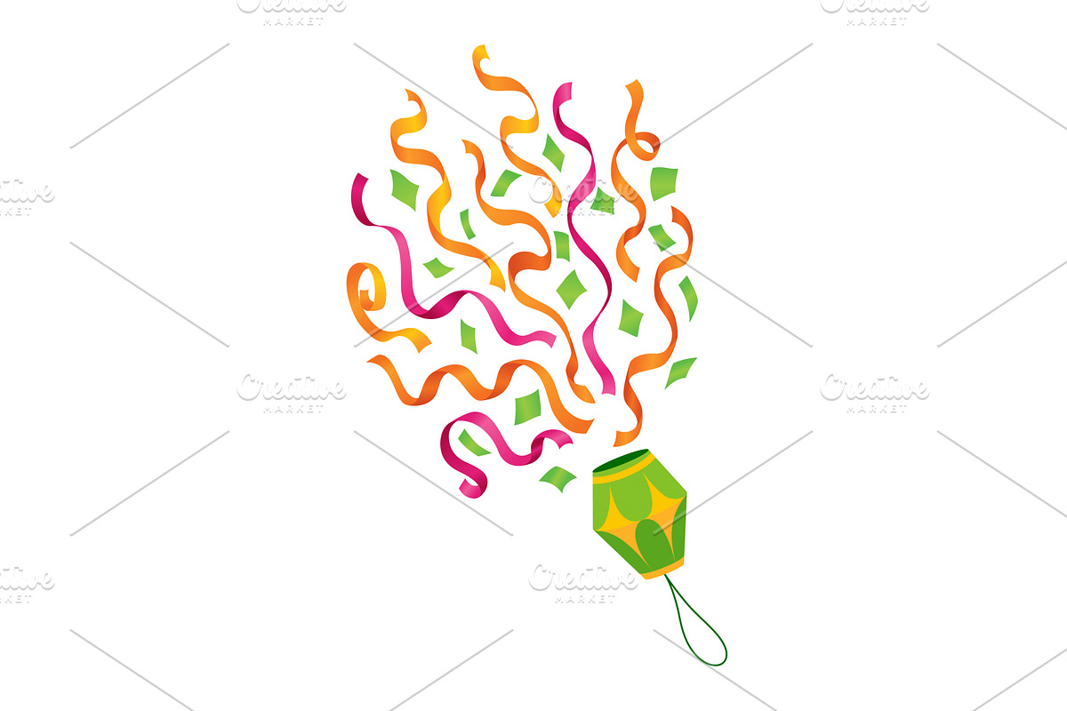 Party popper icon. Holiday, an Object Illustration by Things for designers