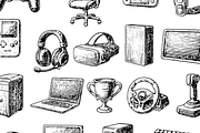 Vintage Gaming & Tech Set, an Object Graphic by RT Studio (Thumbnail 3 of 4)