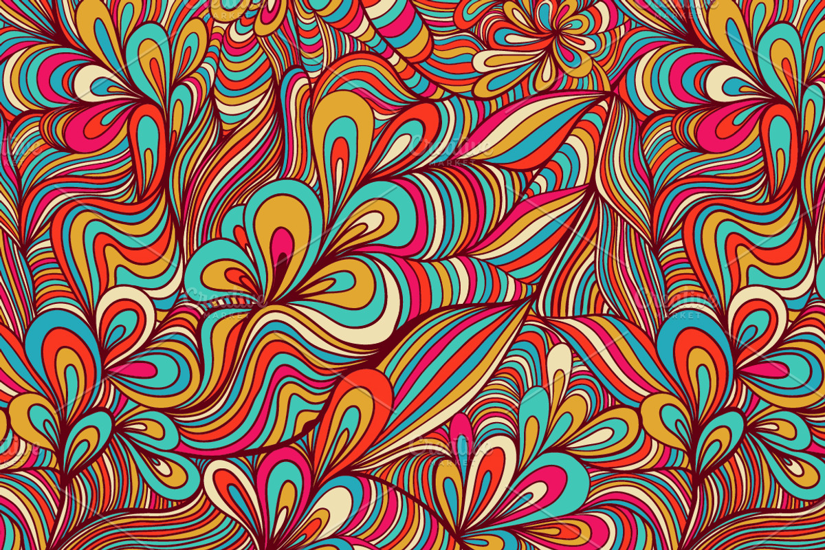 Vector Set "Waves pattern set 3" preview 5