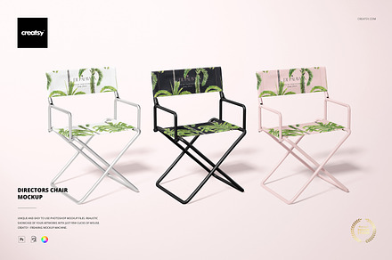 Directors Chair Mockup