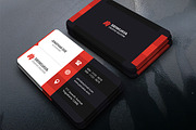 Modern Corporate Business Card, a Business Card Template by InfinityArt (Thumbnail 1 of 4)