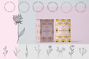 Floral Autumn Vector Patterns, a Pattern Graphic by Chimerique (Thumbnail 2 of 8)