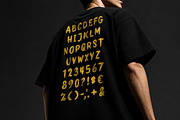 Yellow Neon Font, a Handwritten Font by Handmadefont (Thumbnail 16 of 19)