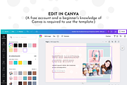 Facebook Template Blue Pastel Canva, a Social Media Template by ltsdesigns (Thumbnail 5 of 5)