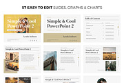 Simple & Cool PowerPoint Template 2, a Presentation Template by Wipavee (Thumbnail 4 of 5)