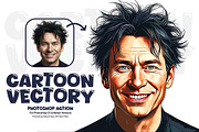Cartonz Vector 2 Photoshop Action, an Action Add-On by iHemalaya (Thumbnail 2 of 2)