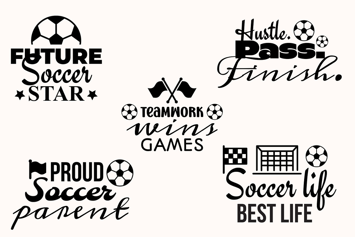 Soccer SVG Bundle, a Graphic by M9 Design (Photo 10 of 13)