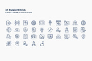 Engineering concept icon set, an Icon by Icongeek26 (Thumbnail 3 of 6)