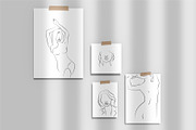 Women's Line Art Illustrations, a Person Illustration by La Petite Line Art (Thumbnail 9 of 17)