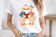 Faux Yarn Valentine Silly Goose PNG, an Animal Illustration by SugarCloudStudioArt (Thumbnail 2 of 4)