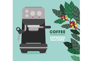 Espresso Machine Poster