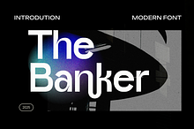 TheBanker San-serif Font