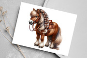 Watercolor Farm Animals Clipart, an Illustration by Canvas Craft (Thumbnail 5 of 7)
