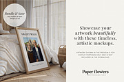 Boho Modern Frame Mockup, a Mockup by Paper Flowers Studio (Thumbnail 4 of 4)