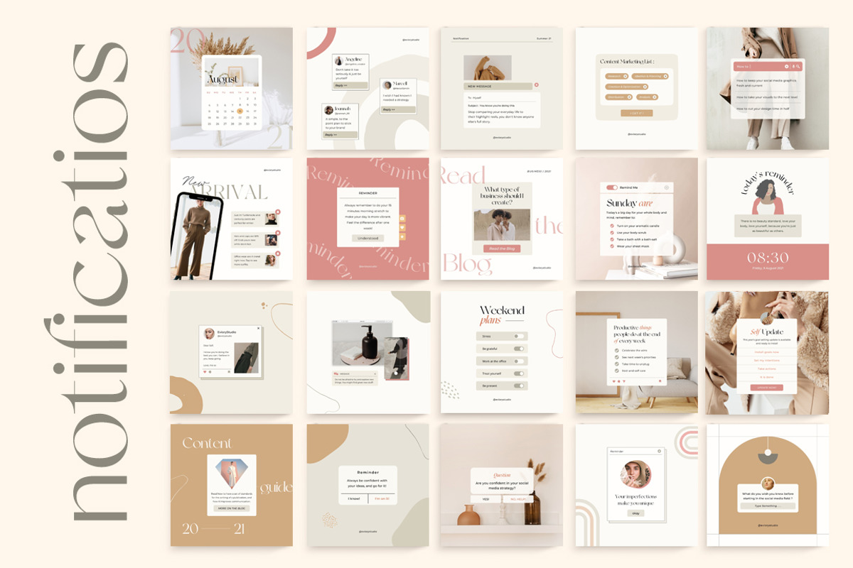 SALE Insta Ladypreneur Coach CANVA, a Social Media Template by Eviory (Photo 18 of 36)