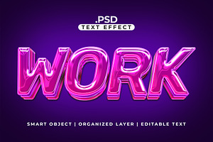 Work Text Effect