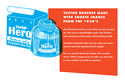 VectorHero | Pen & Ink Brushes, a Brush Add-On by RetroSupply Co. (Thumbnail 4 of 5)