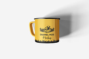 Enamel Mug Mockup, a Cups & Container Mockup by bimockup (Thumbnail 5 of 6)