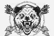 Bear Vector Illustration, an Illustration by danielcomerci (Thumbnail 2 of 3)