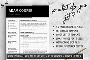 Business Resume Template MS Word, a Resume Template by LevelUpResume (Thumbnail 3 of 5)