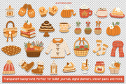 Fall Favorites Clipart and Patterns, a Pattern Graphic by Drafts n Doodles (Thumbnail 4 of 14)