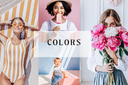 COLORS LIGHTROOM MOBILE PRESET, a Preset Add-On by LOTA_CREATIONS (Thumbnail 1 of 10)