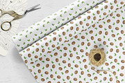 Watercolor Kiwi Seamless Pattern Set, a Pattern Graphic by Oksana Dovhopol Art (Thumbnail 9 of 11)